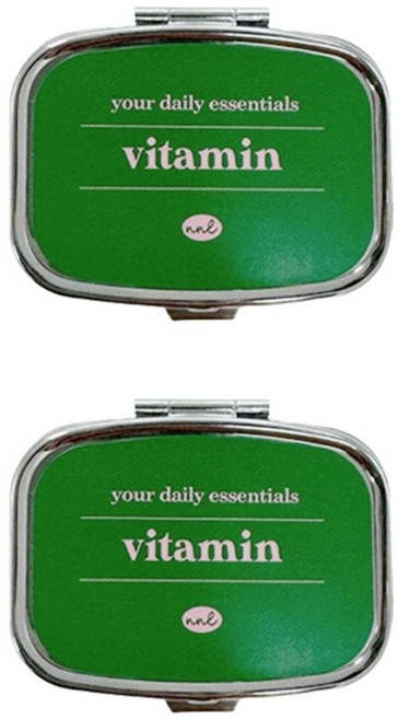 뉴앤룩 사각틴케이스 2p, 2개