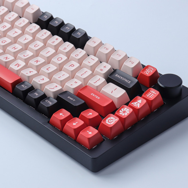 GMK 플라밍고 키캡 172 키 ABS 더블 샷 SA 프로필 키캡 기계식 키보드 설정 Alice 66 키보드와 같은