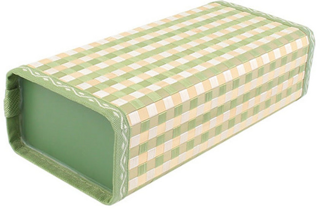 대나무 베개 체크 사각 ( 레트로 인테리어 캠핑 차박 쿨배게 사각베게 시원한 여름 통풍배게 답례품 단체선물 어르신 효도선물 )