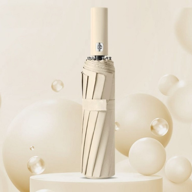 디아쿠아 튼튼한 24살대 UV 자외선차단 암막 양산겸 원터치 3단 자동 우산