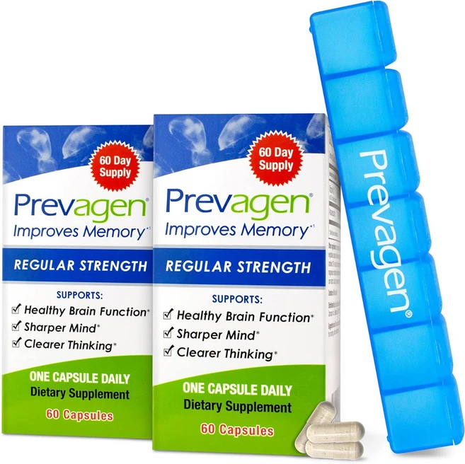 프리바겐 Prevagen Improves Memory 10mg 홍진경, 2개, 60정 - 쿠팡