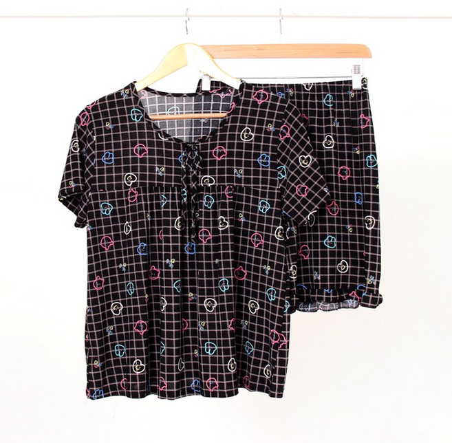 23SS 폭스 냉감 캐릭터 리본반팔 잠옷세트 여주니어