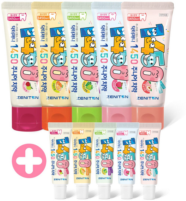 제니튼 닥터제니 충치예방 1450 치약 + 미니치약 증정, 1개