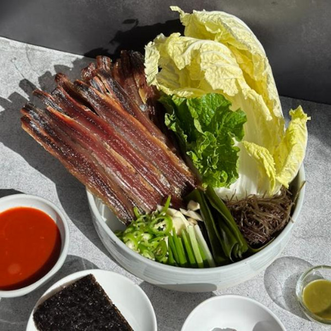 포항 구룡포 해풍 청어 손질과메기 세트 야채포함 5마리 10쪽