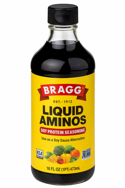 브래그 리퀴드 아미노스 소이 소스 얼터너티브, 473ml, 2개