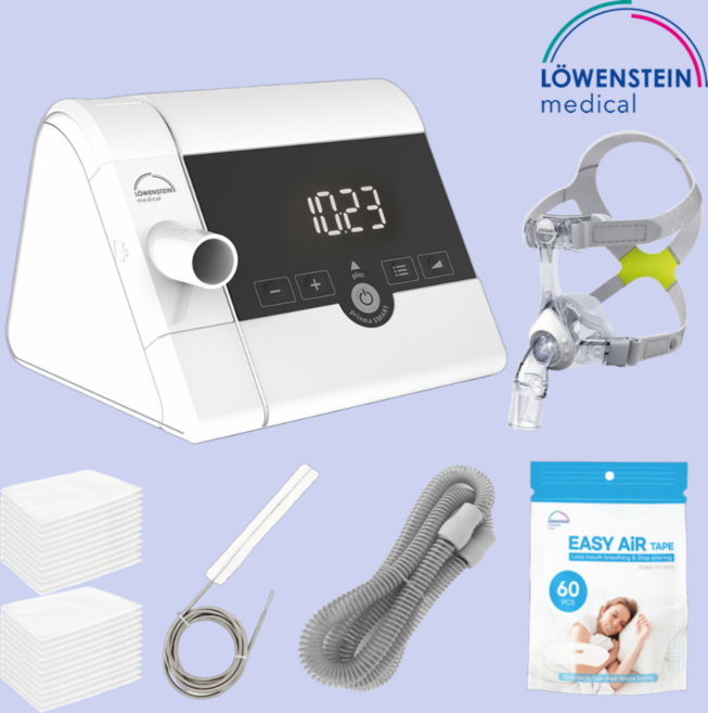 로벤스타인 양압기 프리즈마 스마트 플러스 Auto CPAP 소모품 세트 마스크 무료 증정, 조이스원 나잘, FREE, 1개
