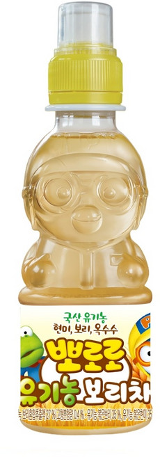 뽀로로 보리차 220ml 4개세트, 4개