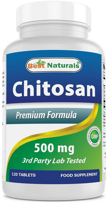Best Naturals Chitosan 베스트내추럴 키토산 500mg, 120정, 2개