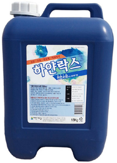 하얀세상 하얀락스 18kg 살균 소독 업소용 대용량 말통 가성비, 1개