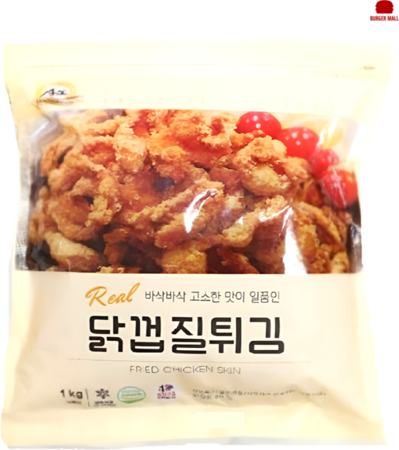 (냉동)상도 닭껍질튀김 1kg, 1개