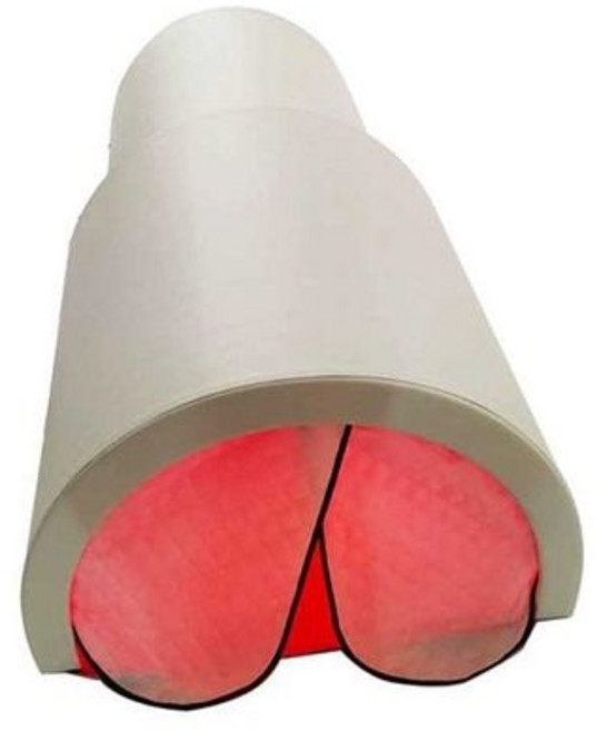 온열돔 원적외선 전신 사우나 이동식 찜질기 건식, 화이트 캐빈 + 가열 패드, 하얀 오두막 가열 패드