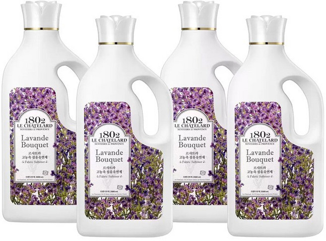 르샤트라 라벤더부케 섬유유연제 2L x 4, 1개