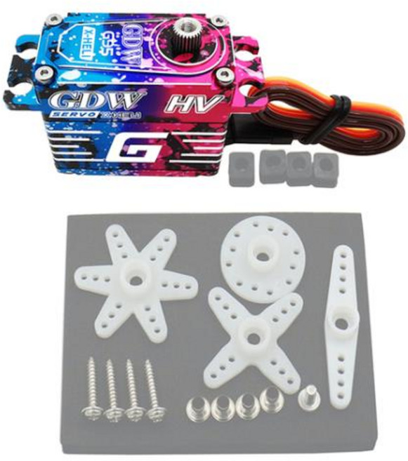GDW HV G92 / 브러시리스 모터 서보 17*18mm RC 레이싱 드론 장난감 비행기 철강 소재 부품 제작, 1개