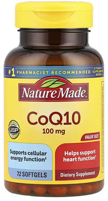 네이쳐메이드 CoQ10 100mg 72소프트젤, 1개, 72정 - 쿠팡
