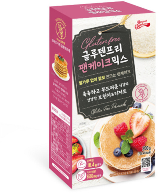 브레드가든 글루텐프리 팬케이크 믹스, 200g, 1개