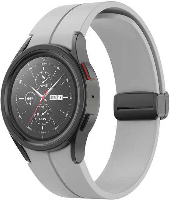 갤럭시 워치4클래식 42mm 호환 3D 라인 실리콘 스트랩, 민트