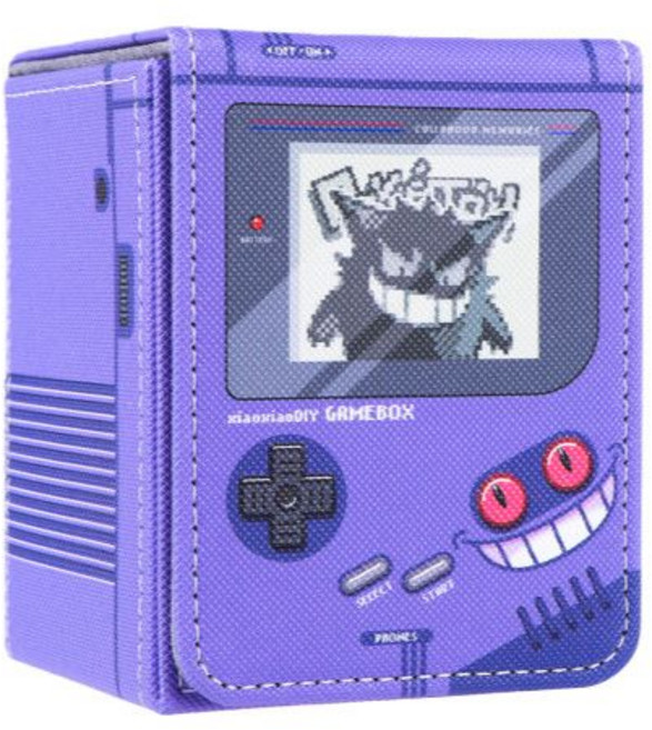 寶可夢 復古GameBoy卡盒 收納盒, 1個, GB耿鬼【微絨內里】