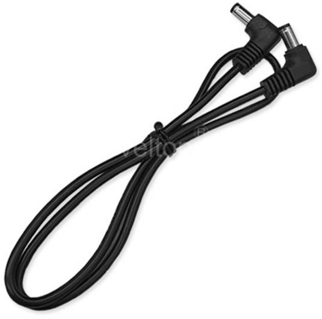 SDC110 DC 5.5x2.1 to 5.5x2.1 mm 케이블 숫-숫 90도 DC 전원 5.5x2.1mm 플러그 5.5*2.1mm 남성 플러그 케이블 직각 아답터케이블, 1개