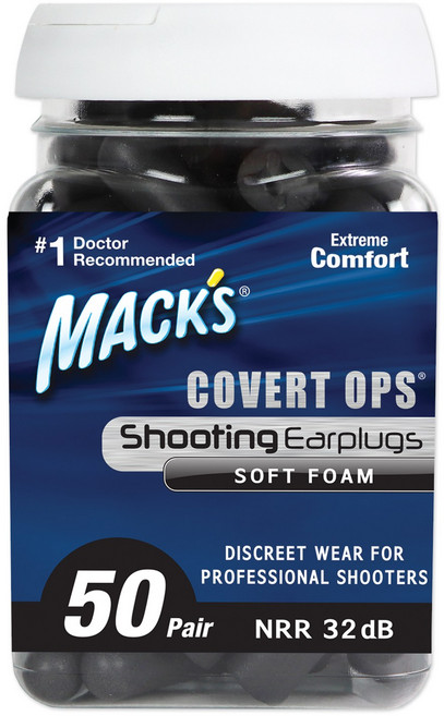 맥스 대용량 소프트폼 소음방지 귀마개 코버트옵스 50쌍 수면 코골이 소음감소 이어플러그, 1개