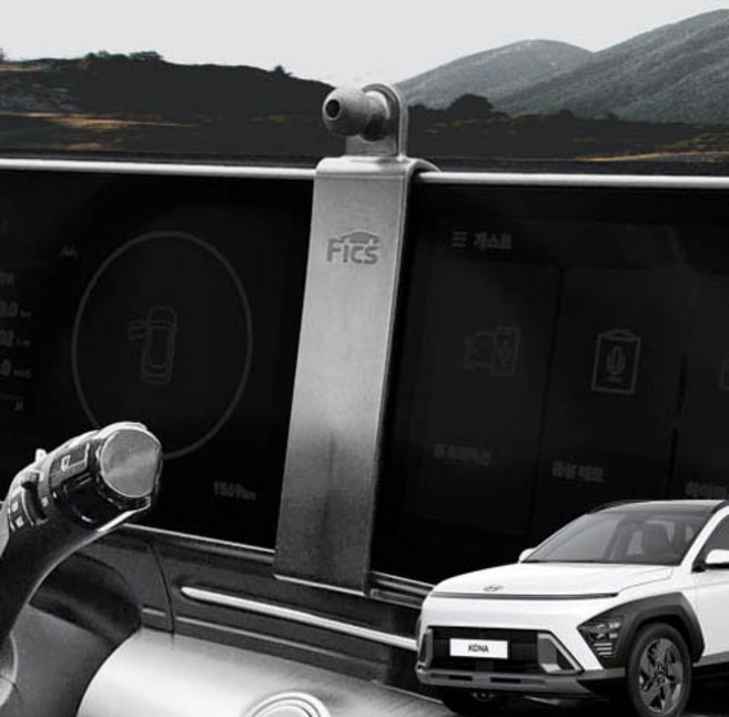 픽스 디올뉴 코나 호환용 차량용 핸드폰 거치대 마운트, 맥세이프 무선충전거치대 S21, 디올뉴코나(23년페이스리프트) 마운트만, 1개