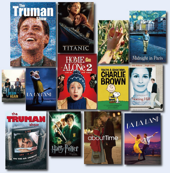 선명한 영화포스터 10매 세트 인테리어 감성포스터 홈카페 인테리어 소품 빈티지 포스터, D 세트(10 종류)