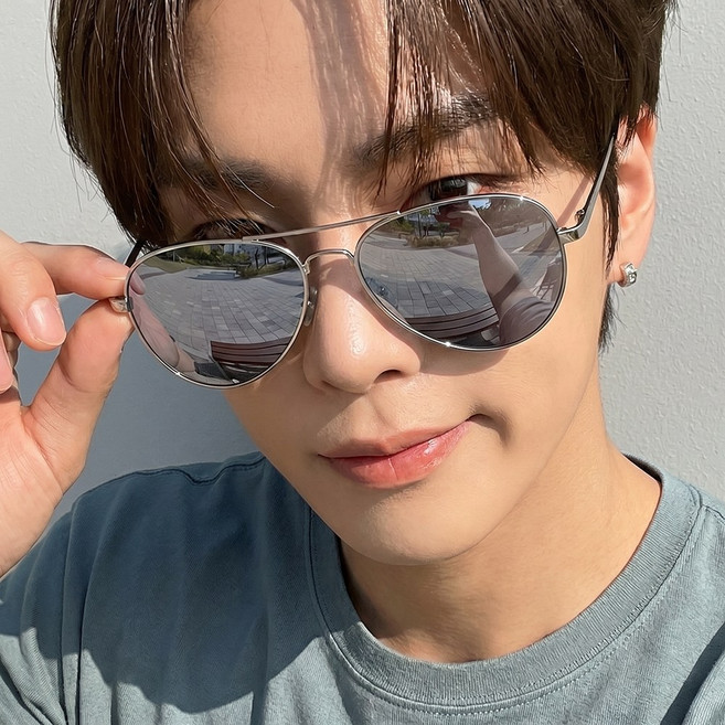 일리아노 패션 보잉 남자 여자 UV400 편광 데일리 선글라스