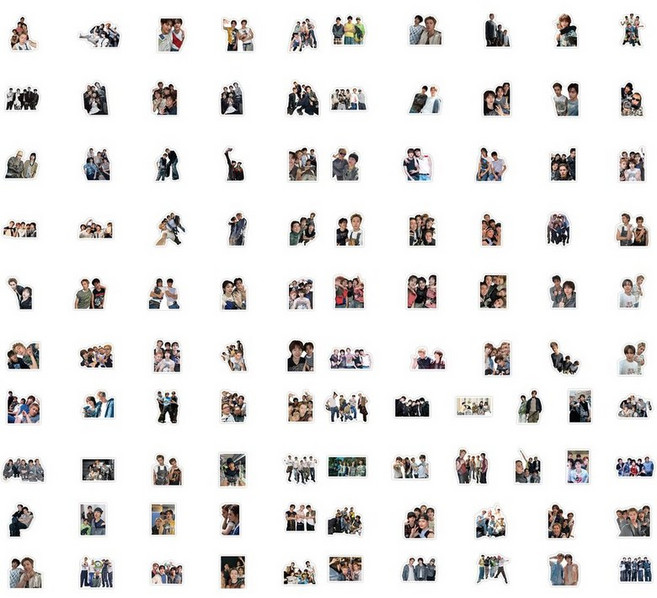 아이돌 스티커 15개 그룹 풀라인업 국내최다 옵션 선택형 대용량 다꾸 폰꾸, 1세트, CORTIS(코르티스)/102Pcs