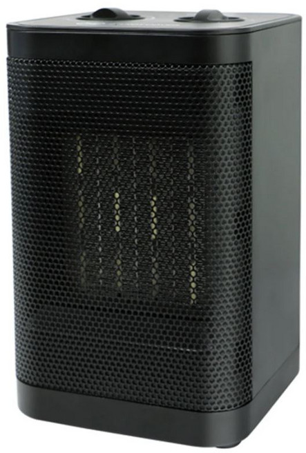 【YAMASAKI 山崎】時尚陶瓷暖風機 電暖器 SK-002PTC, 黑