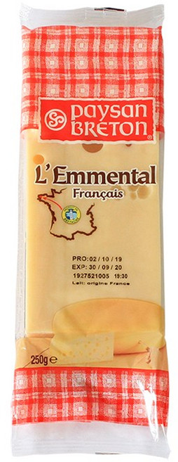 페이장 브레통 에멘탈 프랑시스 250g 아이스박스무료포장 및, 1개