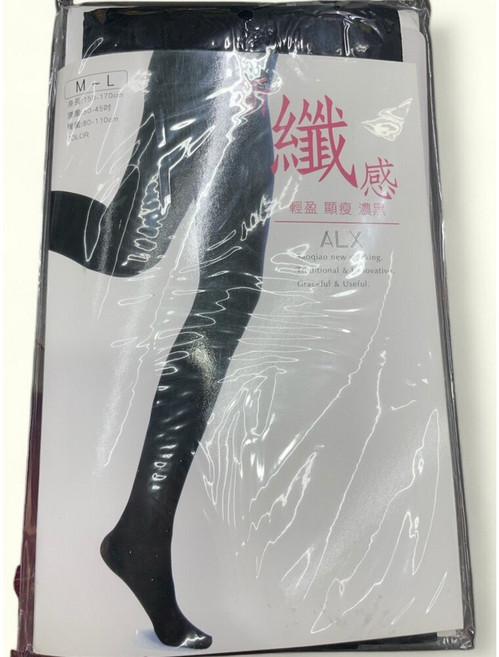 黑色褲襪 ML 顯瘦 L056