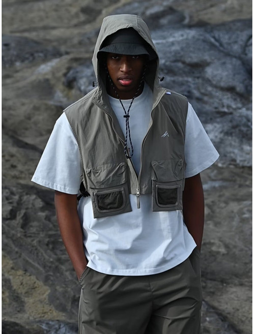 남녀공용 멀티 캠핑 등산조끼