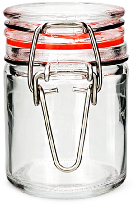 파인 실린더 50ml 유리병 밀폐용기 보르미올리 타입, 1개