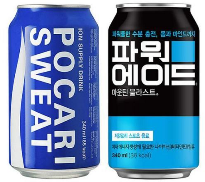 반반상품 포카리스웨트 + 파워에이드, 1개, 340ml