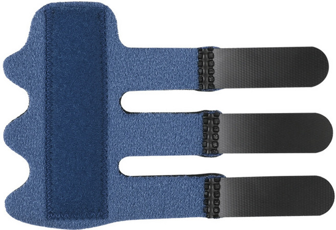 손가락 보호 관절보호 마디보호대, 네이비, 2개