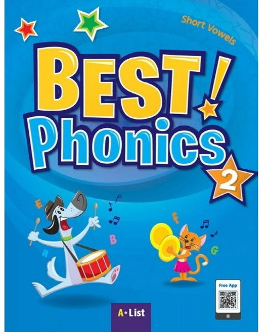 Best Phonics 2 SB (with App), A List, E2K, Daniel Olsson(저), A List