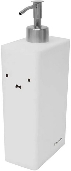 미피 샴푸 린스 바디워시 보틀 욕실 디스펜서 700ml 화이트, 1개