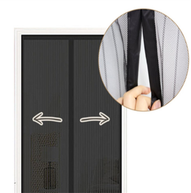 에브리띵샵 자석 모기장 대형방충망, 중(화이트)