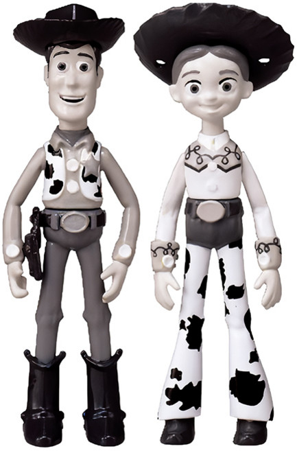 메타코레 토이스토리 우디앤제시 우디의라운드업버전 메탈피규어 수집용 장난감 피규어 취미 완구, 1개