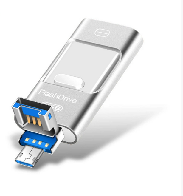FlashDrive USB 隨身碟, 1個, 2TB【銀色】