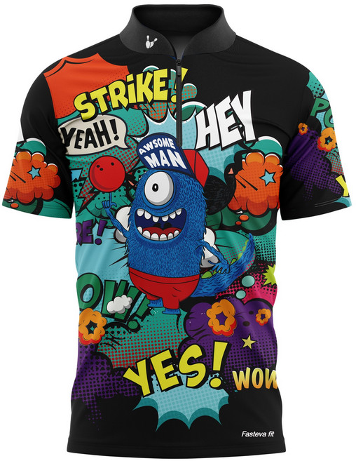 어썸 향균쿨론 탄탄스판티 단체 볼링 티셔츠 제작 AS20200188