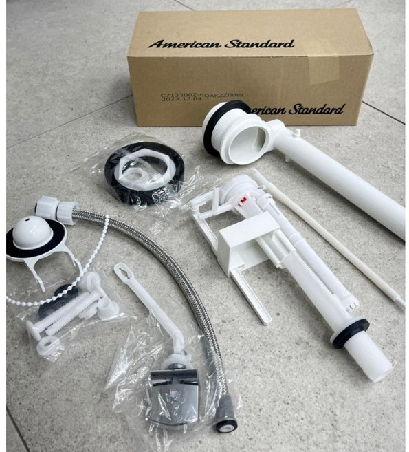 변기부속품 측면내림형 + 공구 세트, 아메리칸 스탠다드 투피스 부속 세트