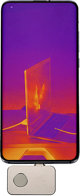 칼더 전문가용 스마트폰 열화상 카메라 256x192픽셀 적외선 누수탐지기, 1개