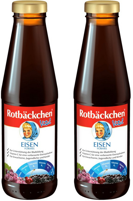 RotbAeckchen 로트벡쉔 바이탈 아이젠 450mlX2개묶음, 450ml, 2개