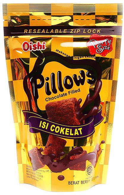 오이시 필로우 초코, 100g, 10개