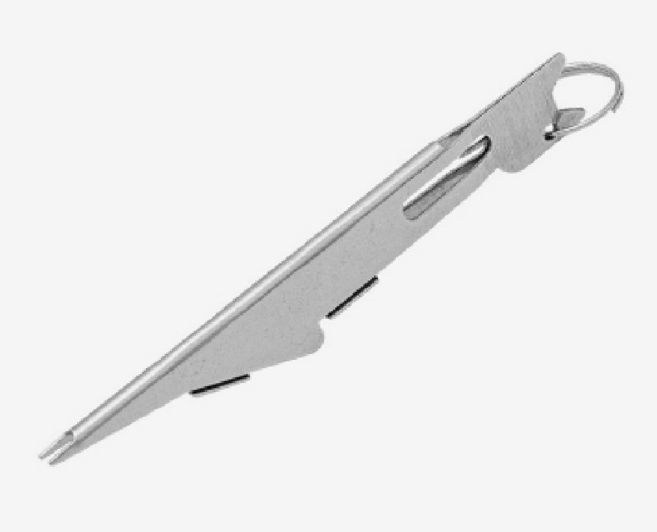 낚시매듭도구 낚시바늘 매듭 결속기 라인도구, 1개, 실버