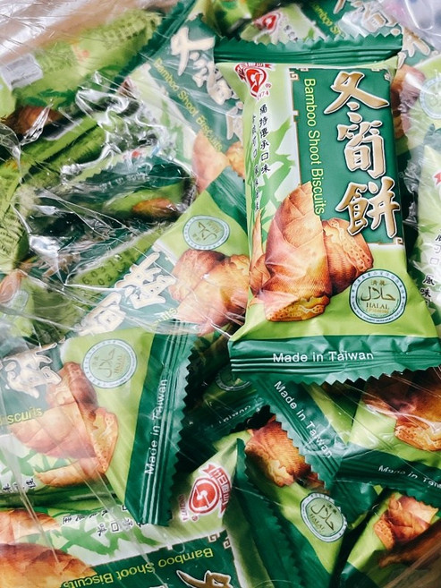 JIH HSIANG 聖芳 冬筍餅 古早味懷舊零食 Made in Taiwan, 3kg, 1個