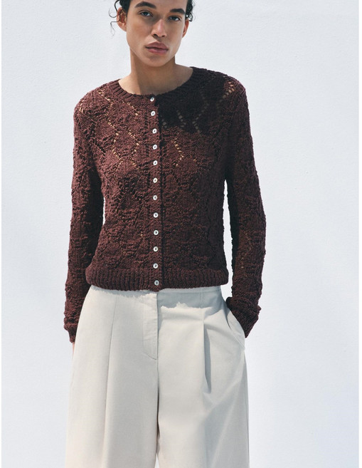 ZARA 자라 포인텔 니트 가디건 9598/065/610 9598065