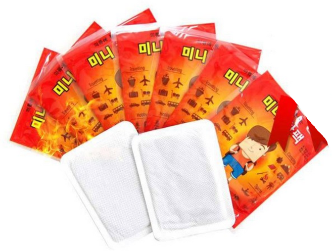 속옷위에 붙이는 핫팩 미니사이즈 따뜻한 겨울방한난로, 30개