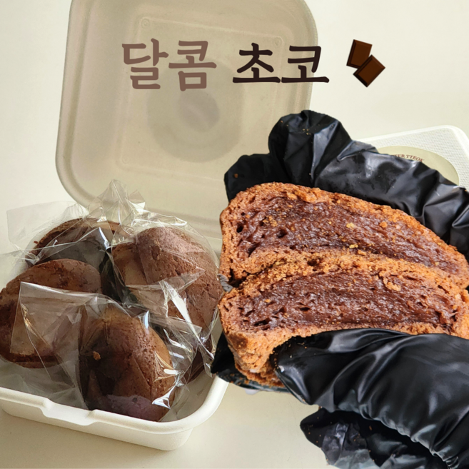 그린오븐 초코 버터떡 상하이버터떡, 15개, 40g