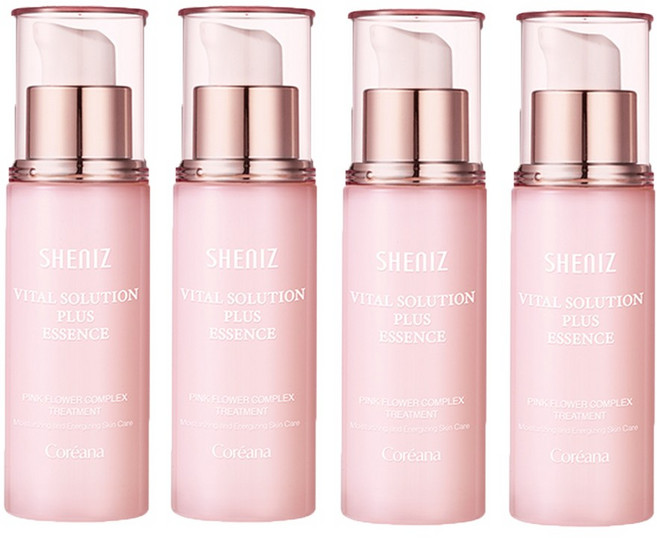 코리아나 쉬니즈 바이탈 솔루션 플러스 에센스, 55ml, 4개